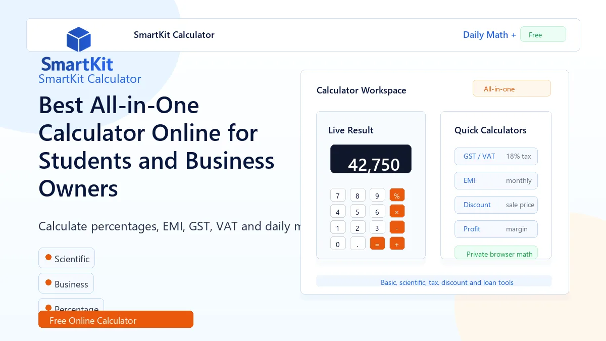 Best All-in-One Calculator Online for Students and Business Owners