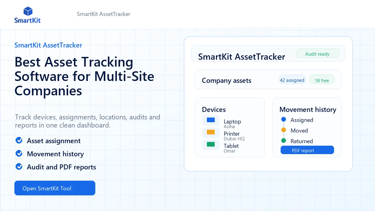 Best Asset Tracking Software for Multi-Site Companies
