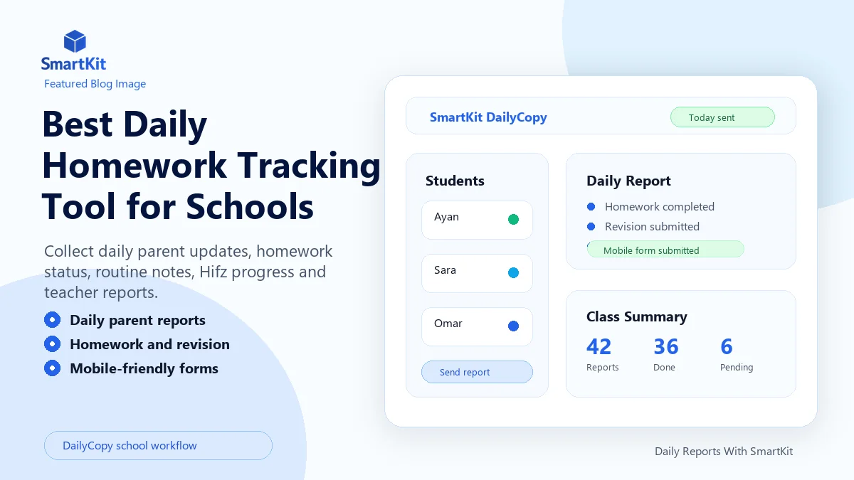 Best Daily Homework Tracking Tool for Schools