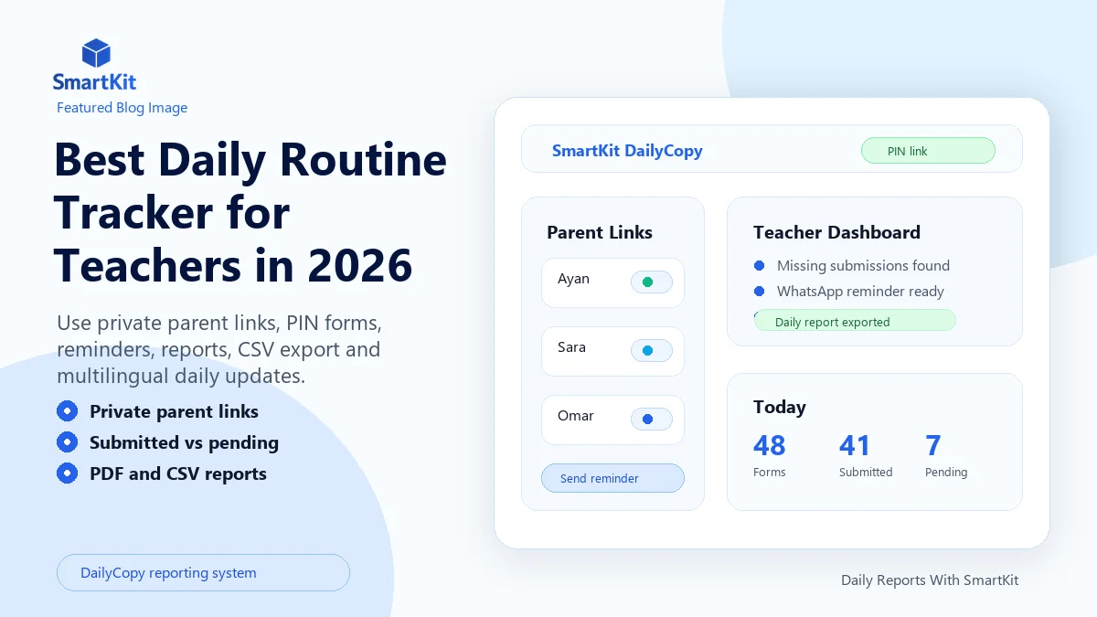 Best Daily Routine Tracker for Teachers in 2026