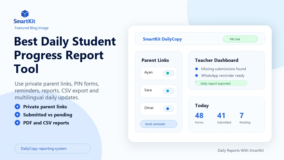 Best Daily Student Progress Report Tool