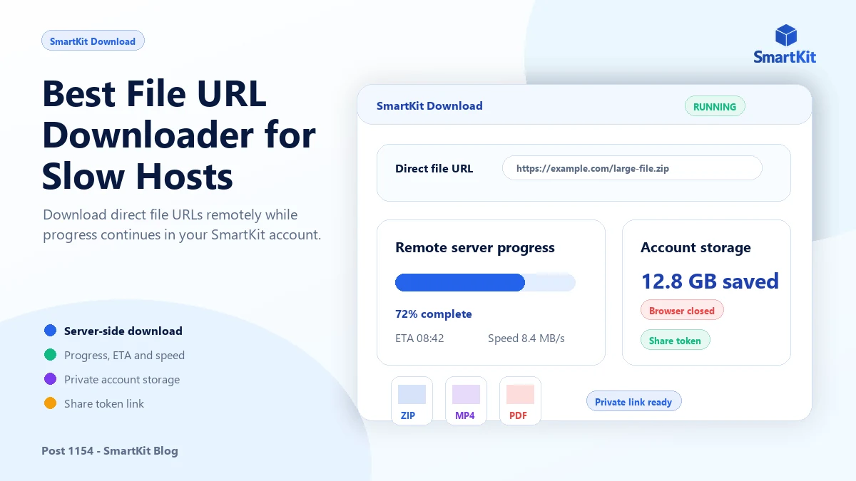 Best File URL Downloader for Slow Hosts