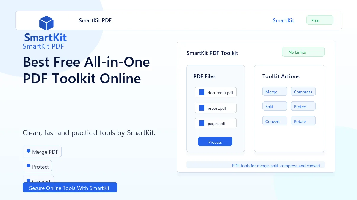 Best Free All-in-One PDF Toolkit Online