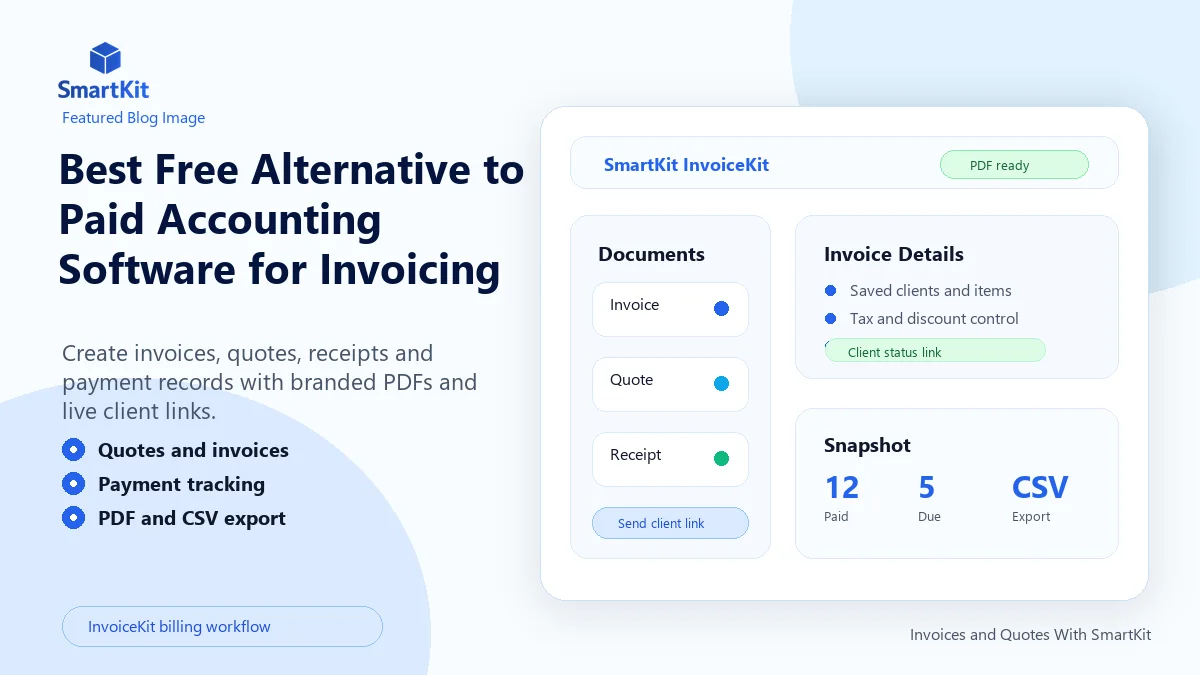 Best Free Alternative to Paid Accounting Software for Invoicing