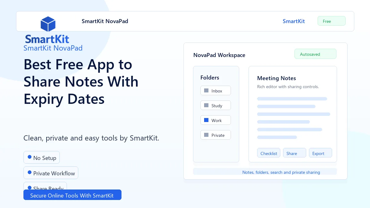 Best Free App to Share Notes With Expiry Dates