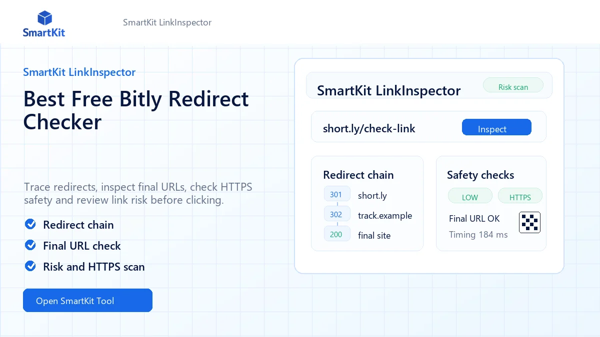 Best Free Bitly Redirect Checker