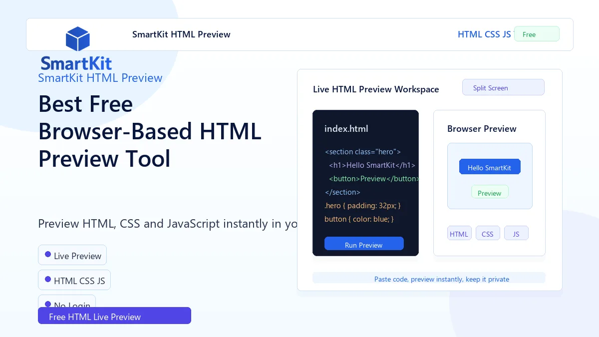 Best Free Browser-Based HTML Preview Tool