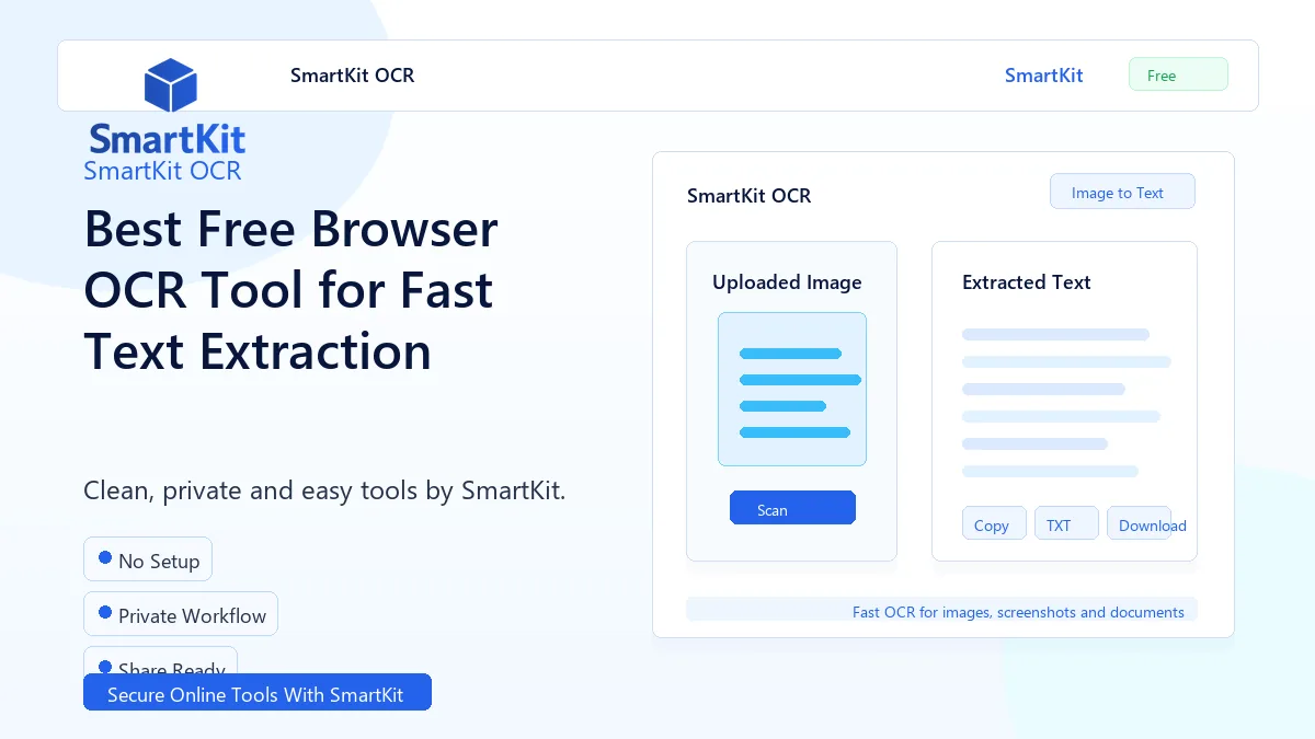 Best Free Browser OCR Tool for Fast Text Extraction