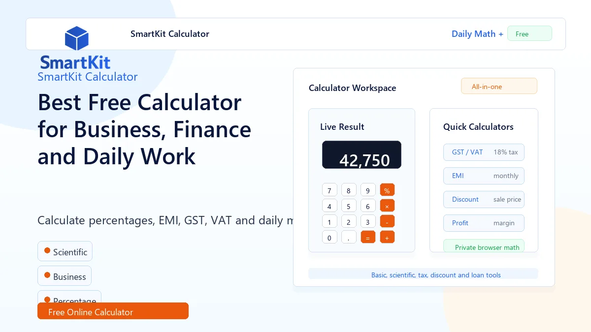 Best Free Calculator for Business, Finance and Daily Work