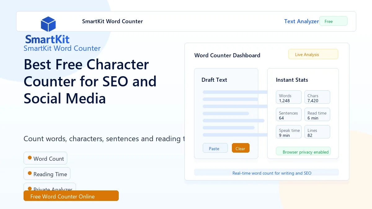 Best Free Character Counter for SEO and Social Media