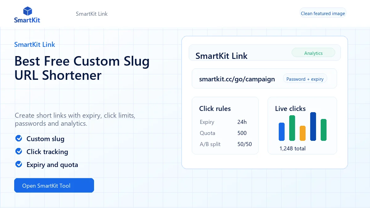 Best Free Custom Slug URL Shortener