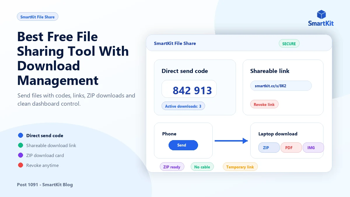 Best Free File Sharing Tool With Download Management