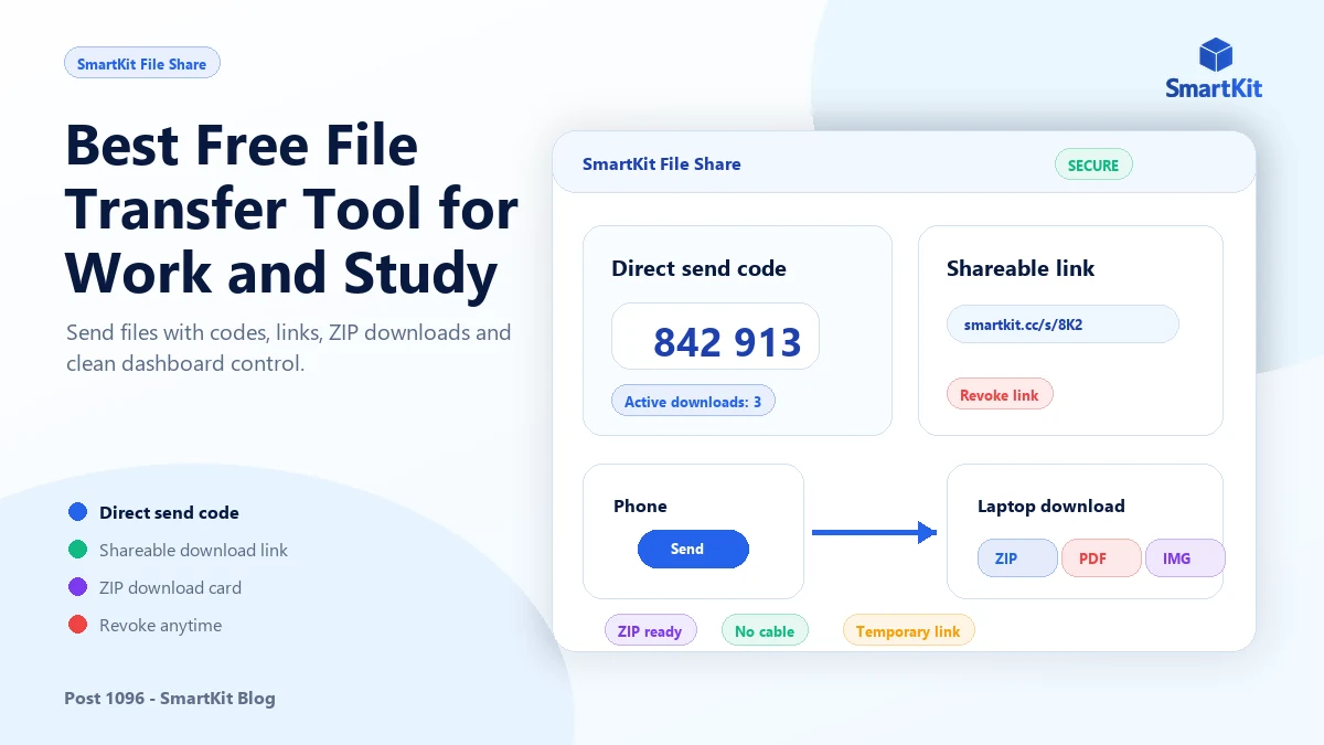 Best Free File Transfer Tool for Work and Study