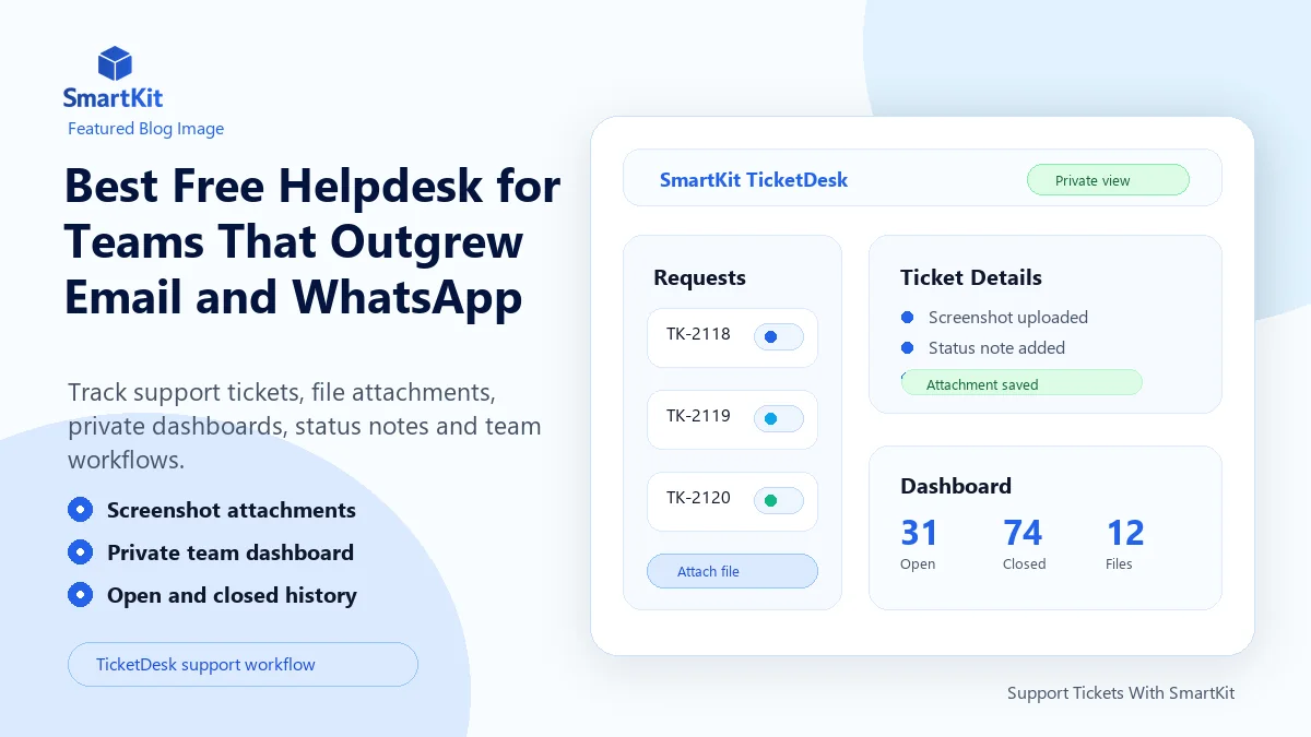 Best Free Helpdesk for Teams That Outgrew Email and WhatsApp