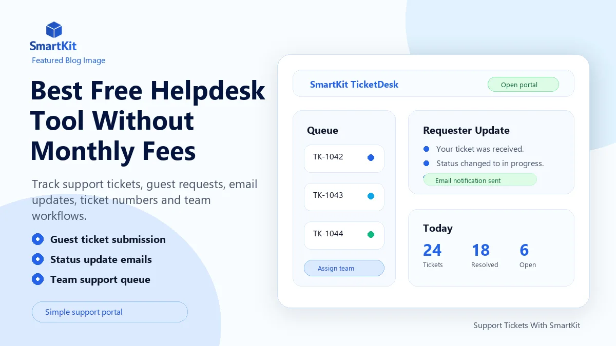Best Free Helpdesk Tool Without Monthly Fees