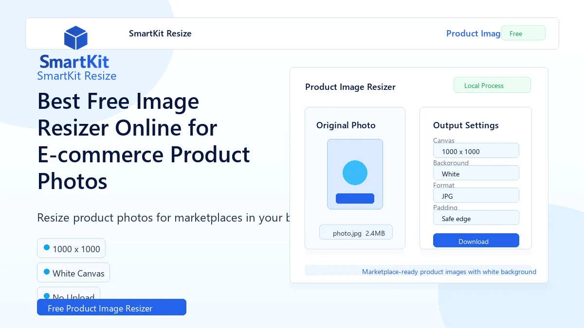 Best Free Image Resizer Online for E-commerce Product Photos