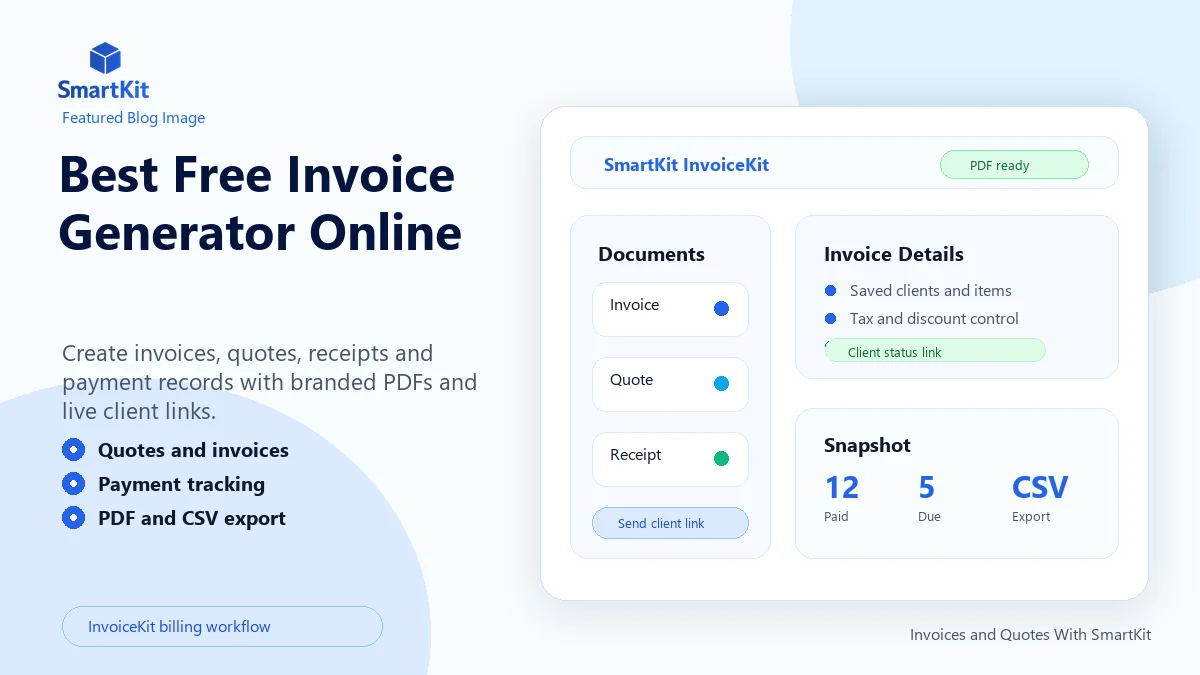 Best Free Invoice Generator Online