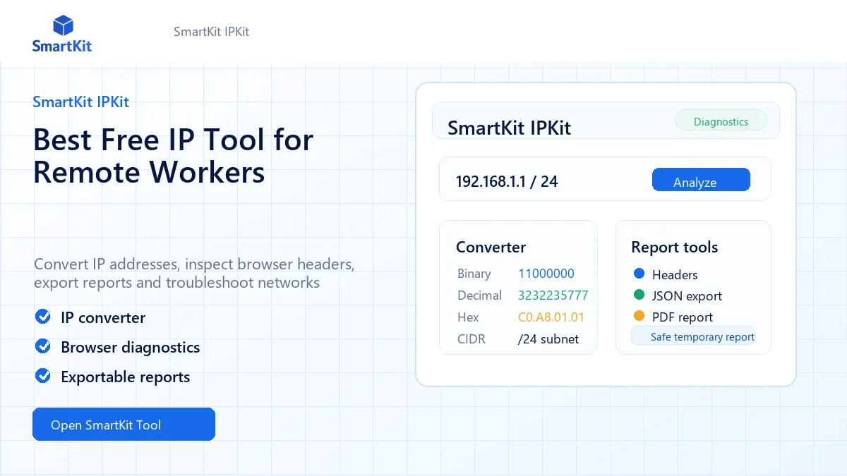 Best Free IP Tool for Remote Workers