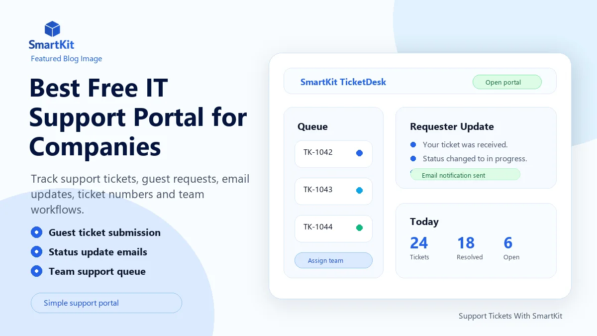 Best Free IT Support Portal for Companies