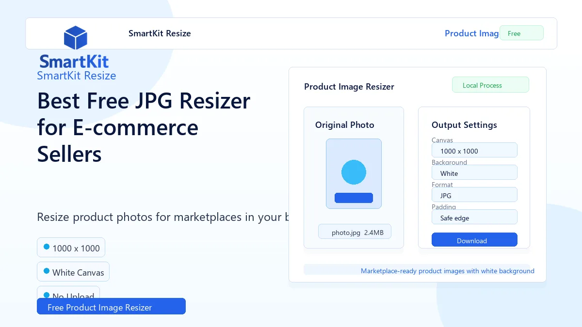 Best Free JPG Resizer for E-commerce Sellers