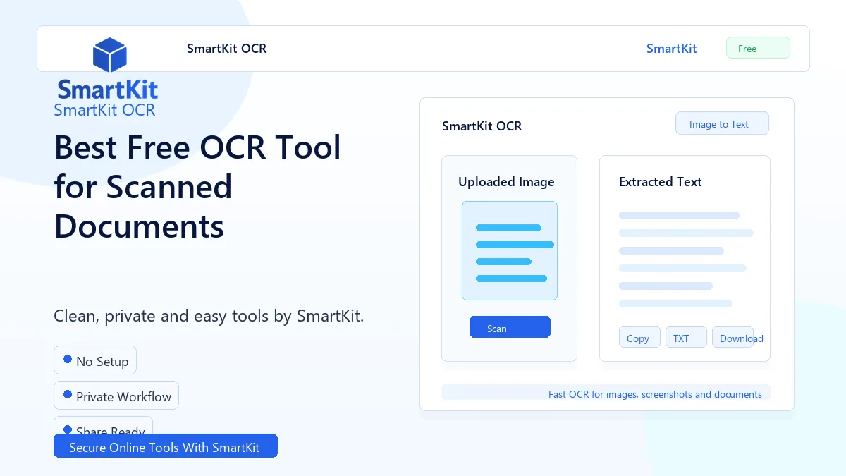 Best Free OCR Tool for Scanned Documents