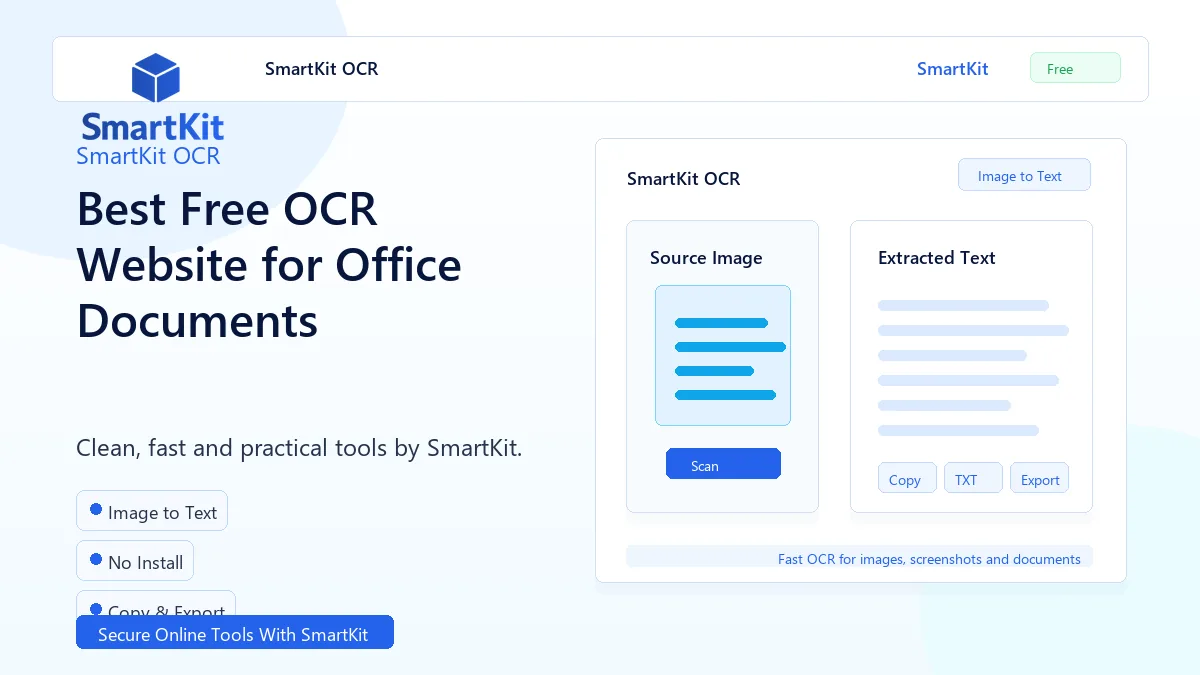 Best Free OCR Website for Office Documents