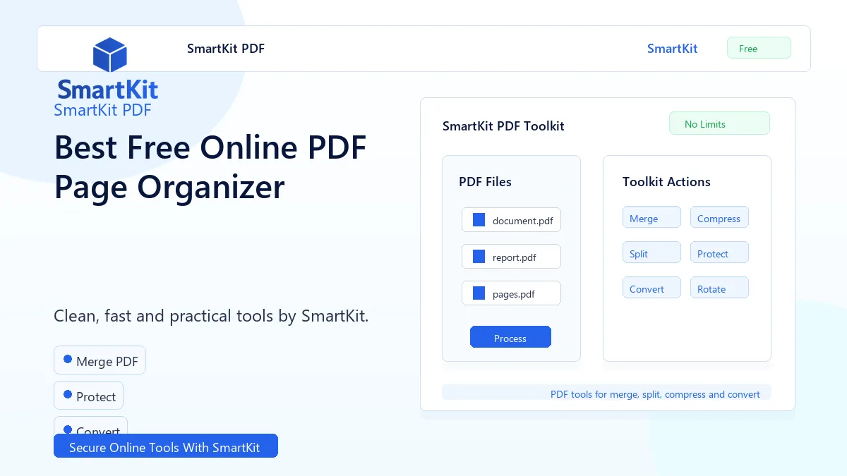 Best Free Online PDF Page Organizer
