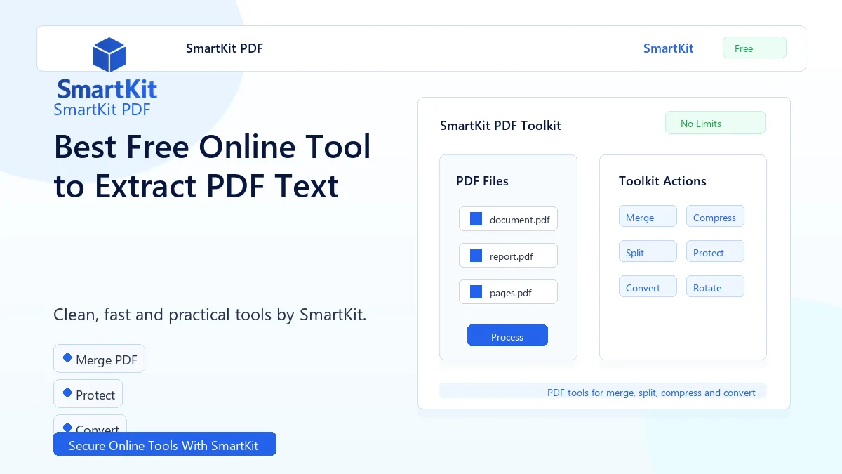 Best Free Online Tool to Extract PDF Text