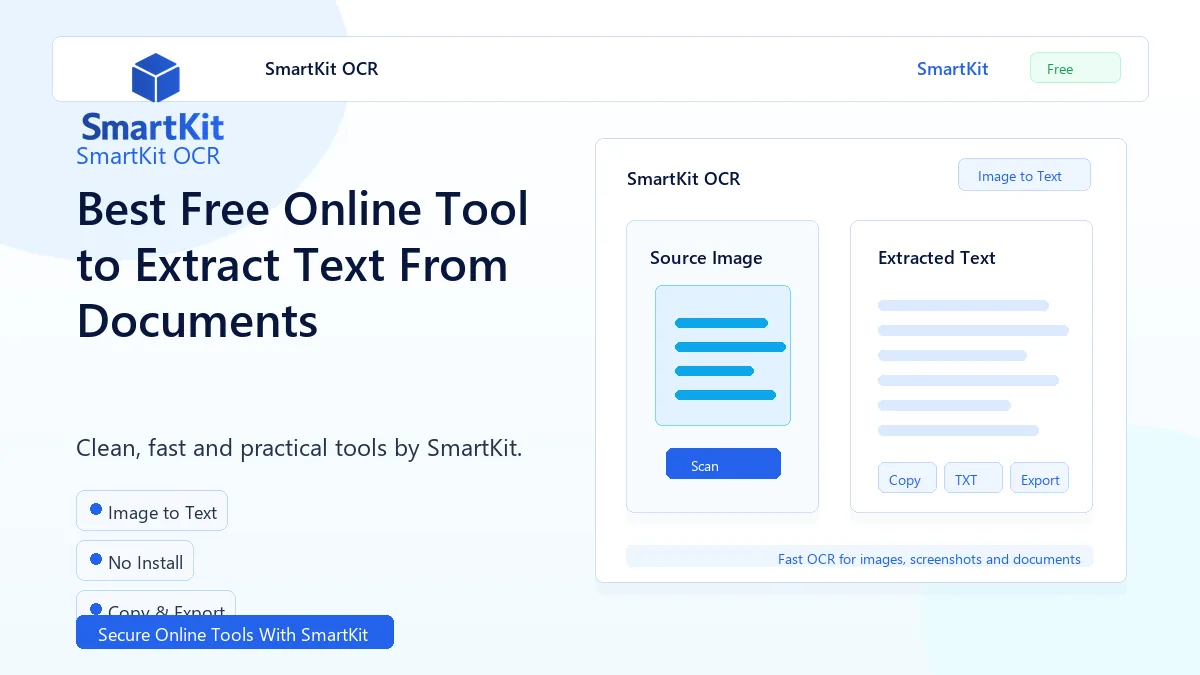 Best Free Online Tool to Extract Text From Documents