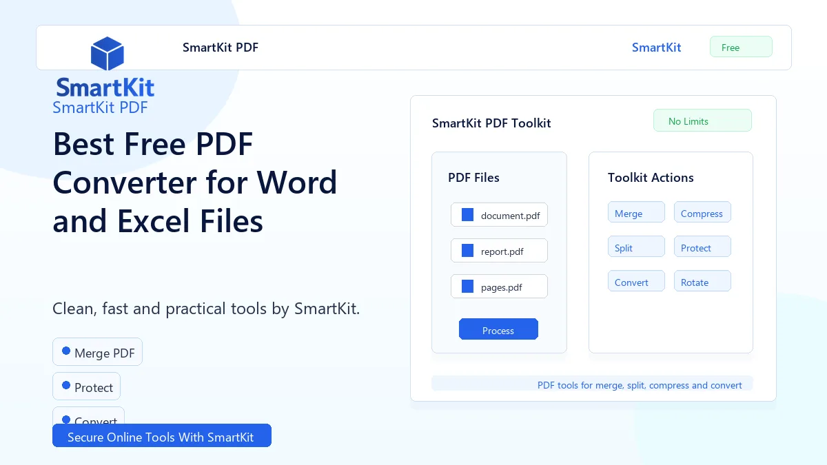 Best Free PDF Converter for Word and Excel Files