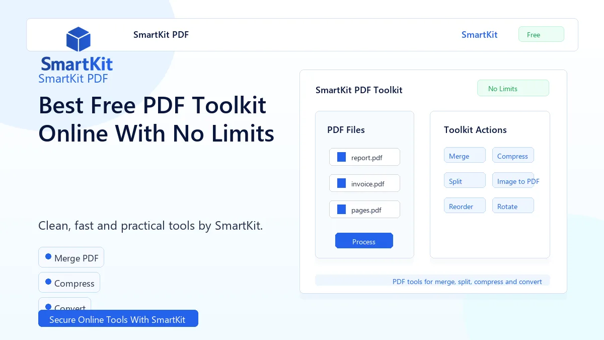 Best Free PDF Toolkit Online With No Limits