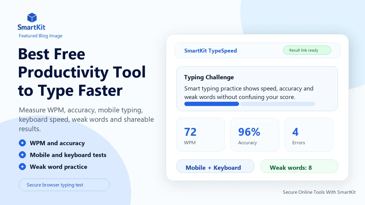 Best Free Productivity Tool to Type Faster