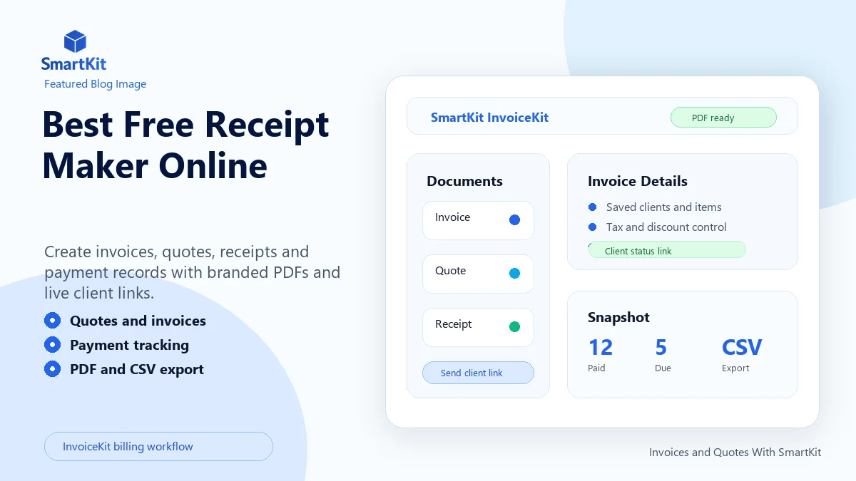 Best Free Receipt Maker Online