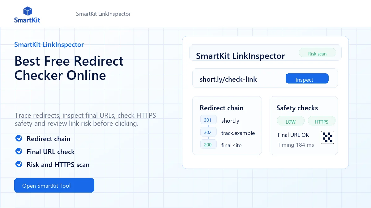 Best Free Redirect Checker Online