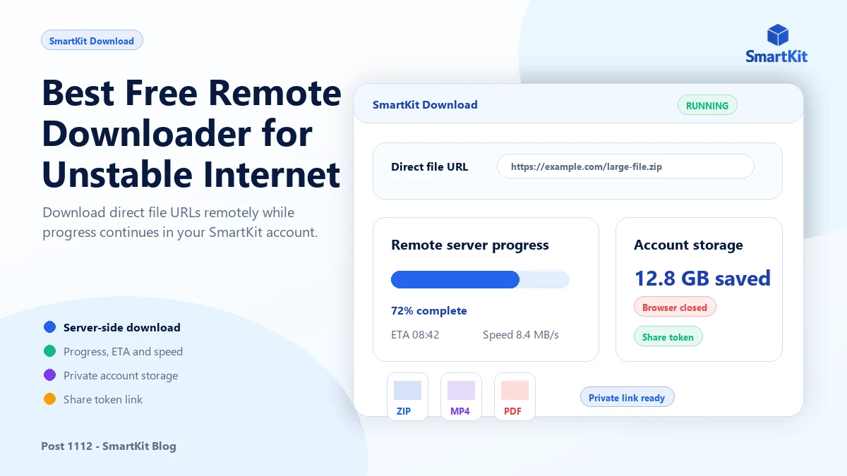Best Free Remote Downloader for Unstable Internet