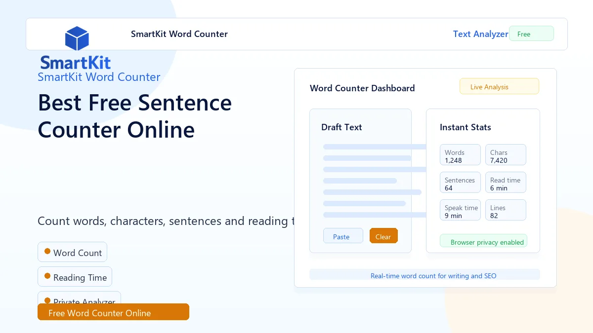 Best Free Sentence Counter Online
