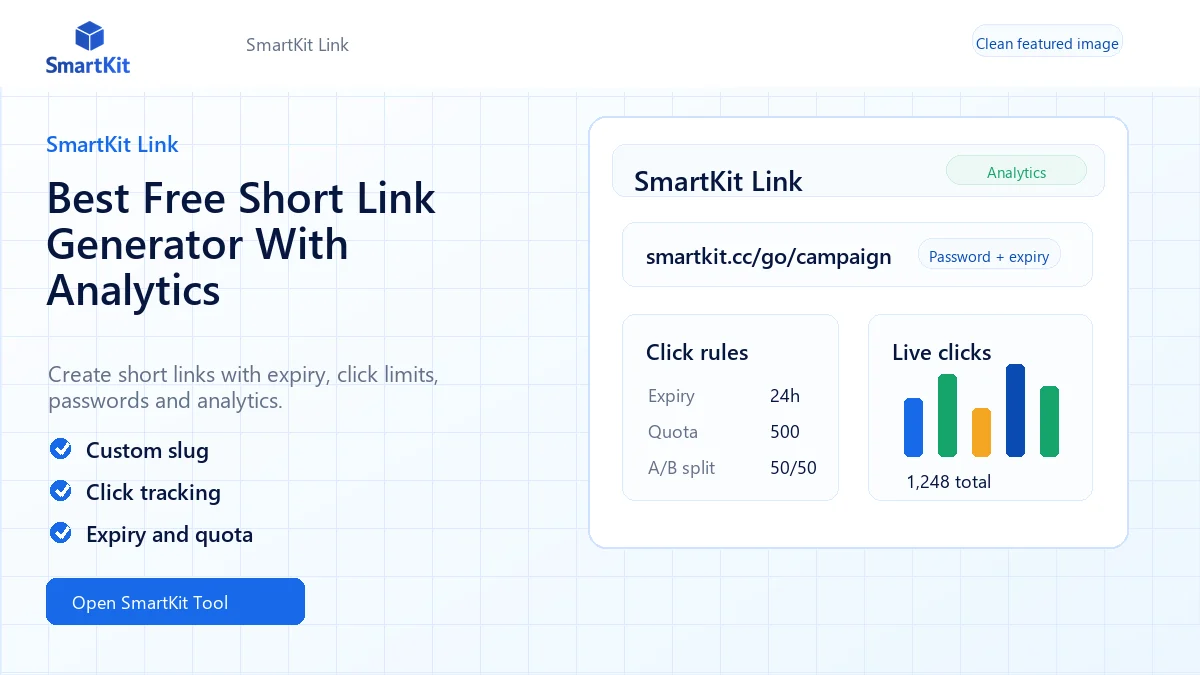Best Free Short Link Generator With Analytics