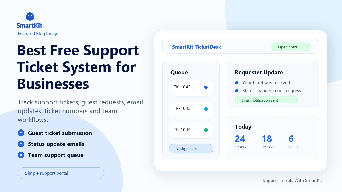Best Free Support Ticket System for Businesses