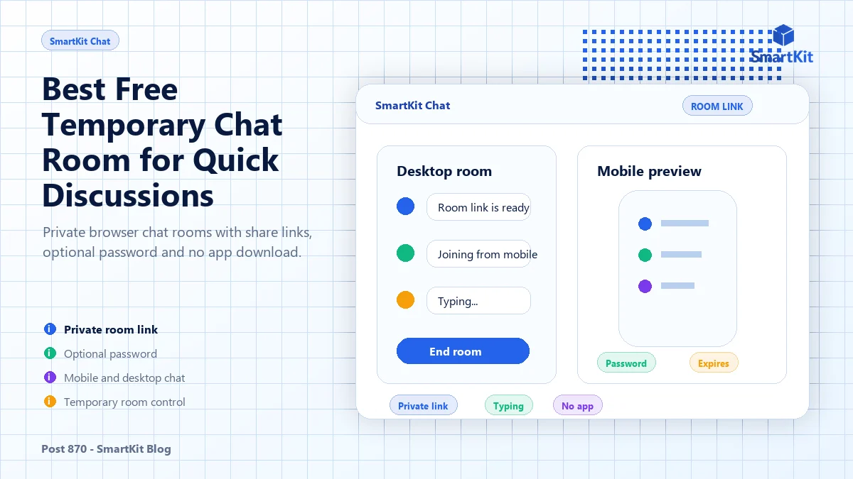 Best Free Temporary Chat Room for Quick Discussions