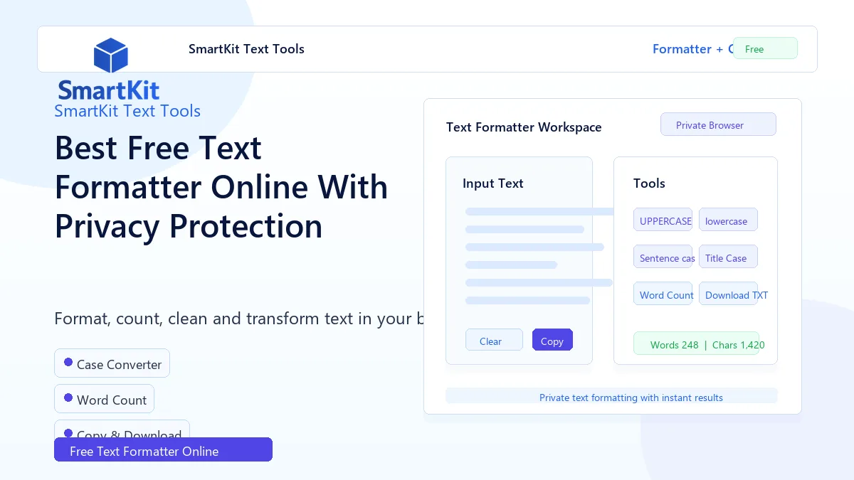 Best Free Text Formatter Online With Privacy Protection