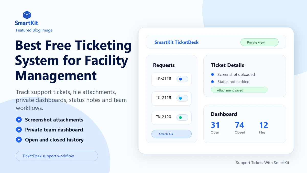 Best Free Ticketing System for Facility Management