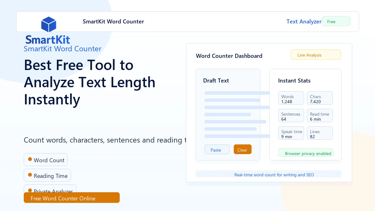 Best Free Tool to Analyze Text Length Instantly