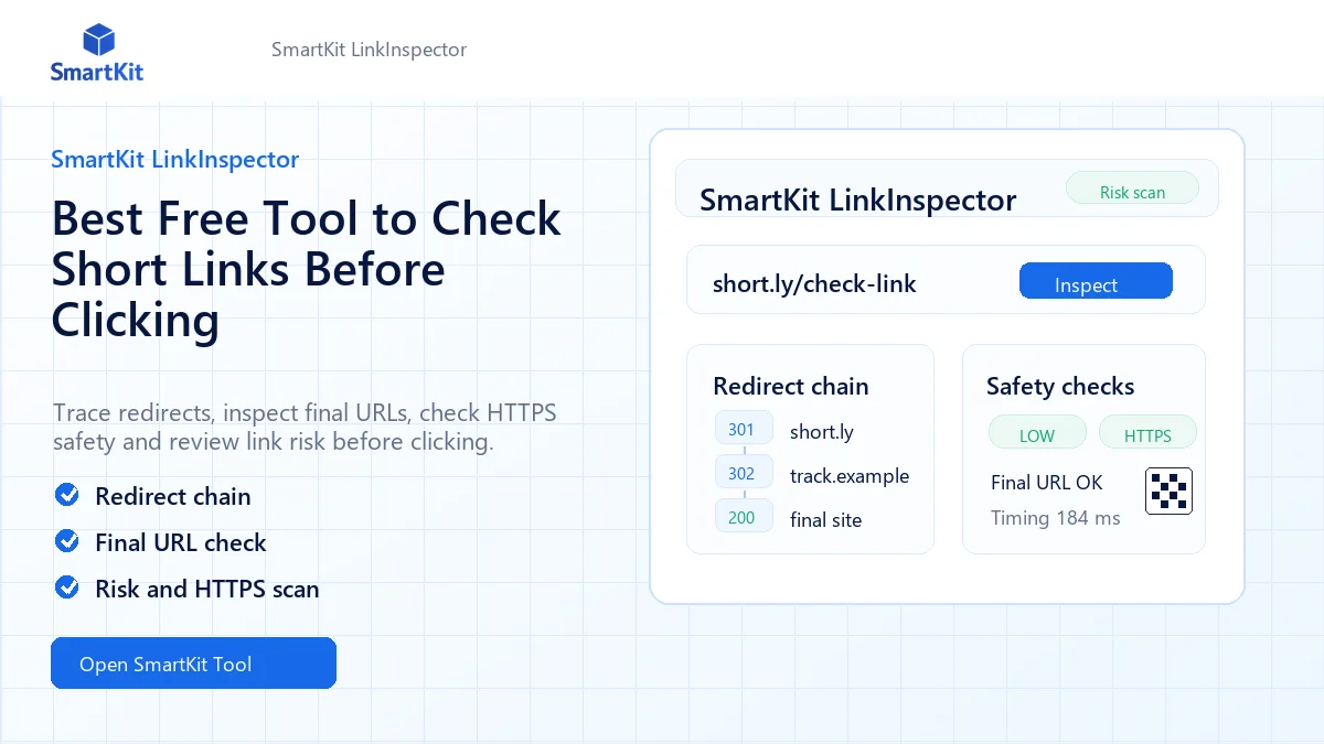 Best Free Tool to Check Short Links Before Clicking