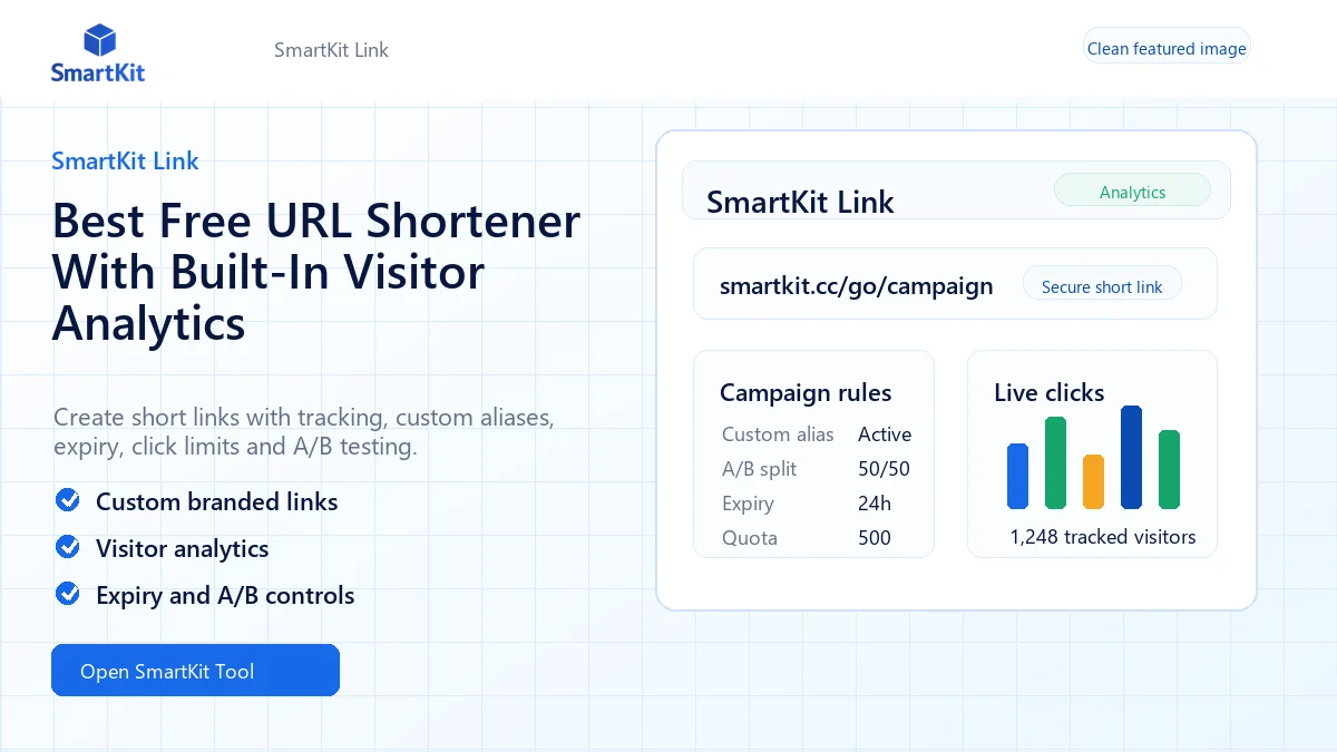 Best Free URL Shortener With Built-In Visitor Analytics