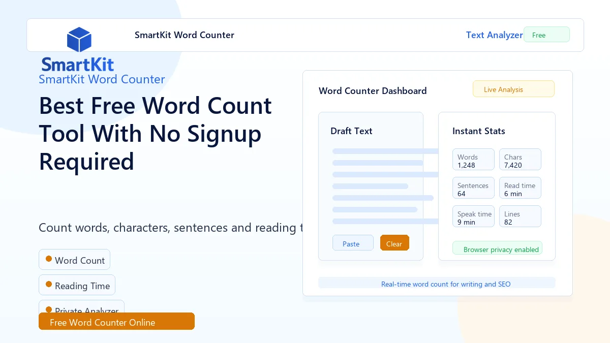 Best Free Word Count Tool With No Signup Required
