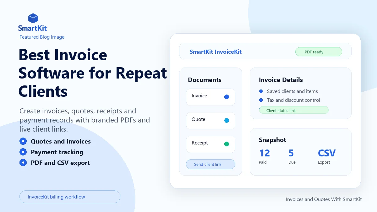 Best Invoice Software for Repeat Clients