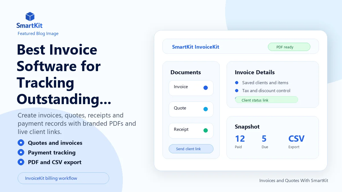 Best Invoice Software for Tracking Outstanding Balance