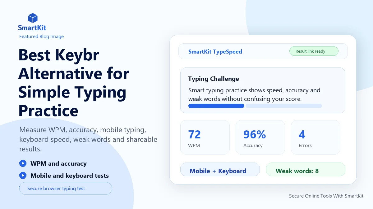 Best Keybr Alternative for Simple Typing Practice