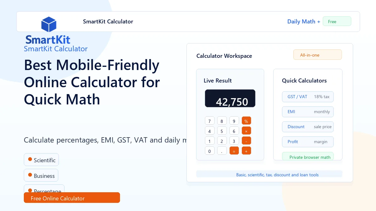 Best Mobile-Friendly Online Calculator for Quick Math