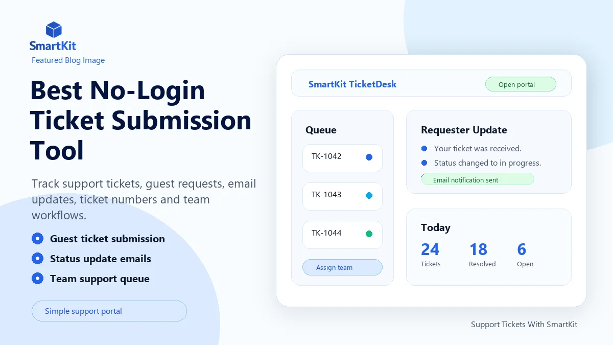 Best No-Login Ticket Submission Tool